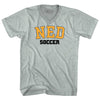 Netherlands Soccer Codes Adult Tri-Blend V-neck T-shirt  by Tribe Lacrosse