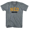 Netherlands Soccer Codes Tri-Blend V-neck Womens Junior Cut T-shirt  by Tribe Lacrosse