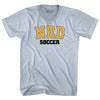 Netherlands Soccer Codes Adult Tri-Blend V-neck T-shirt  by Tribe Lacrosse