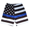 Police American Flag Lacrosse Shorts by Tribe Lacrosse