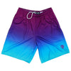 Purple & Cyan Ombre Lacrosse Shorts