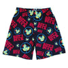 Rippn Duck Sublimated Lacrosse Shorts in Black by Tribe Lacrosse