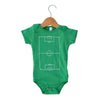 Soccer Field Onesie - Infant Onesie