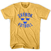 Svensk Fotboll Soccer Adult Tri-Blend T-shirt by Tribe Lacrosse