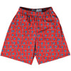 Tribe Tennessee State Party Flags Lacrosse Shorts by Tribe Lacrosse