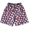 Tribe Texas State Party Flags Lacrosse Shorts by Tribe Lacrosse