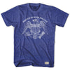 United States Eagle Soccer Adult Tri-Blend T-shirt by Tribe Lacrosse