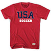 USA Soccer Adult Tri-Blend T-shirt by Tribe Lacrosse