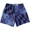 Womens Maryland Flag Quads Lacrosse Game Shorts in Black by Tribe Lacrosse